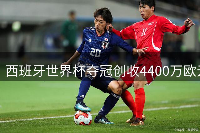 西班牙世界杯夺冠创收4400万欧元 国脚人均可分得76万奖金